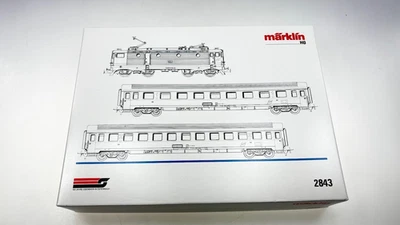 (DA) Märklin H0 2843 Zugset 3-tlg."150 Jahre Eisenbahn ÖBB[neuwertig, OVP] - Bild 1 von 4