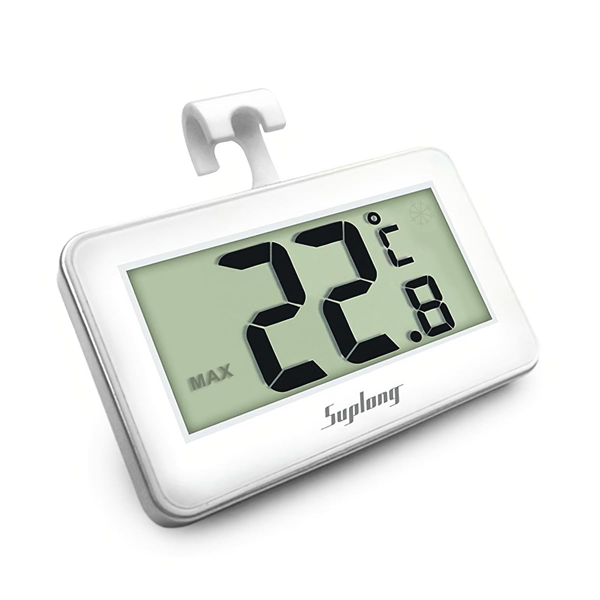 Digital Fridge Freezer Thermometer – Waterproof LCD with Max/Min Record