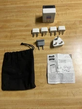 50-1600 W International Voltage Converter Adaptor set with Manual Franzus