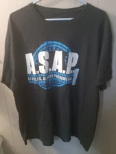 aj styles asap t shirt all ways phenomenal short sleeve black 2xl