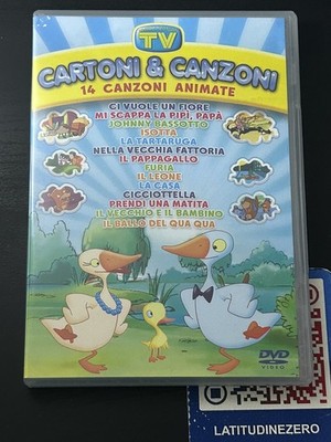 KARTONS & SONGS - DVD ITA 14 Animierte Songs auf Italienisch TV Smile (blau)
