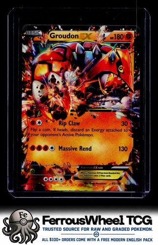 Groudon EX 85/160 - XY - Primal Clash - (NM-/LP+)