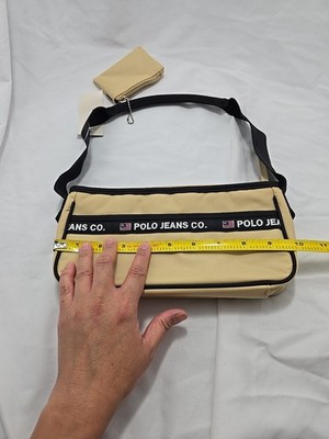 NWT Ralph Lauren Polo Jeans Company Vintage Nylon Shoulder Bag