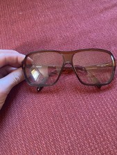 Vintage 70s 80s Optyl Brown retro square brown sunglasses Canada