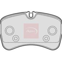 Apec Iveco Daily Iv 2006-2012 BremsbeläGe Hinten (R90) PAD1608