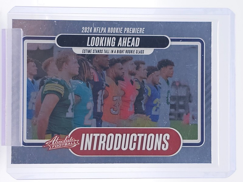 AUDRIC ESTIME 2024 ABSOLUTE INTRODUCTIONS ROOKIE PREMIERE RC #I-AEE Q7183