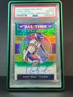 2020 PANINI CONTENDERS OPTIC RANDY MOSS AUTO GREEN PULSAR HOF AUTOGRAPH