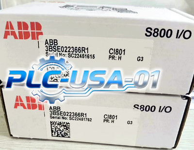 1PCS Brand New ABB 3BSE022366R1 CI801 Communication Interface Module