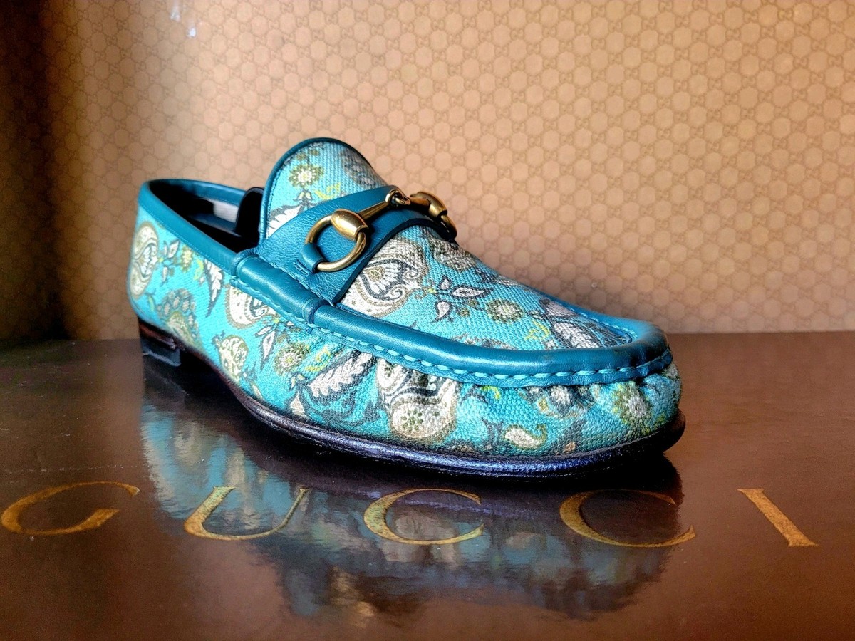 Men Gucci 1953 Paisley Loafers | eBay display picture 2