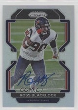 2021 Panini Prizm Silver Prizm Auto Ross Blacklock #40 Auto s3g