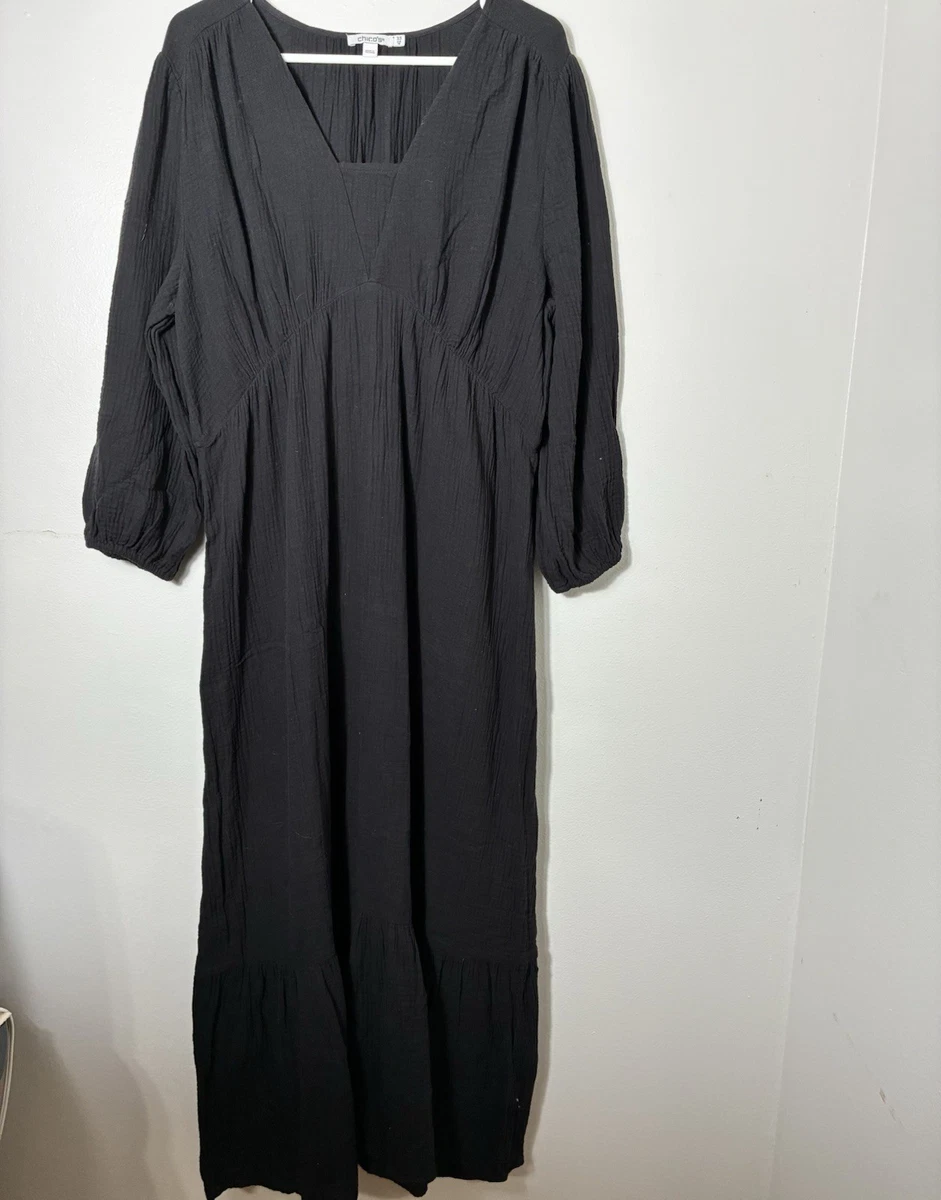 chinese dress ladies Chico's | Women's Black Long Maxi Dress main image 0