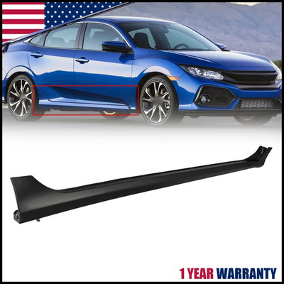 #ad #ad For 2017 2019 2020 Honda Civic Sedan Passenger Side Rocker Panel Skirt Molding $51.15