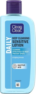 Clean & Clear Deep Cleansing Lotion for Sensitive Skin 1x 200ml Clean and Clear