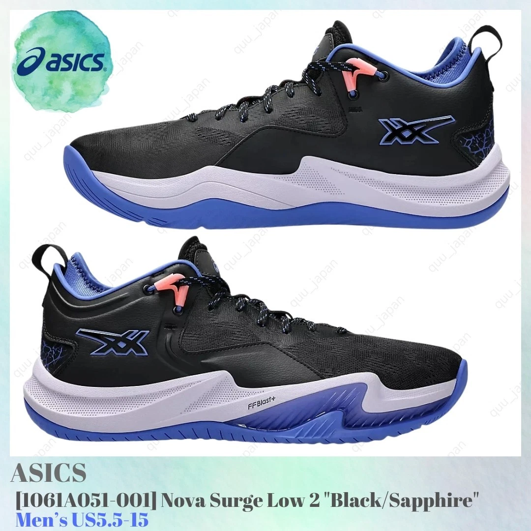 Las mejores ofertas en Asics Nova Surge 2 Low Black Sapphire | eBay