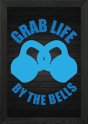 Grab Life By The Bells Gerahmtes Wandbild Poster Leinwanddruck Bild
