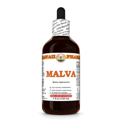 Malva (Malva Sylvestris) Dried Leaf Liquid Herbal Extract