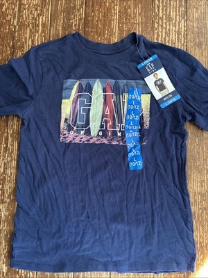 Gap Kids Boys Soft Lightweight Cotton Short Sleeve Tee 10/12 NWT