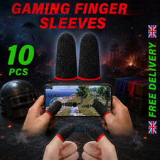 10x Mobile Game Thumb Sleeves Phone Gaming Finger sleeve Cod Mobile Anti-sweat.