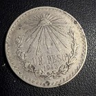 Mexico 1 Peso 1943 .720 Coin Silver, Un Peso De Plata .720.   F7587 — photo 1