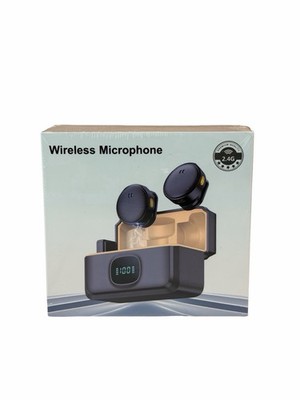 Professional Wireless Lavapiés Microphone Type C Port New 