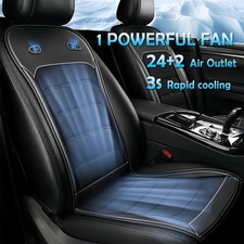 Cooling Front Car Seat Cover Summer Ventilated Seat Cushion With Powerful Fans