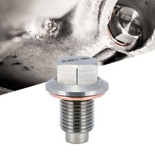 HPS Stainless Steel Magnetic Oil Drain Plug Bolt w/Washer M12x1.25 For Infiniti
