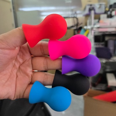 2PCS Silikon Nippelsauger Brustmassagegeräte Nippelklemmen Starker Nippel Sucker