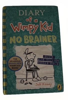 Diary of a Wimpy Kid No Brainer Jeff Kinney Hardcover