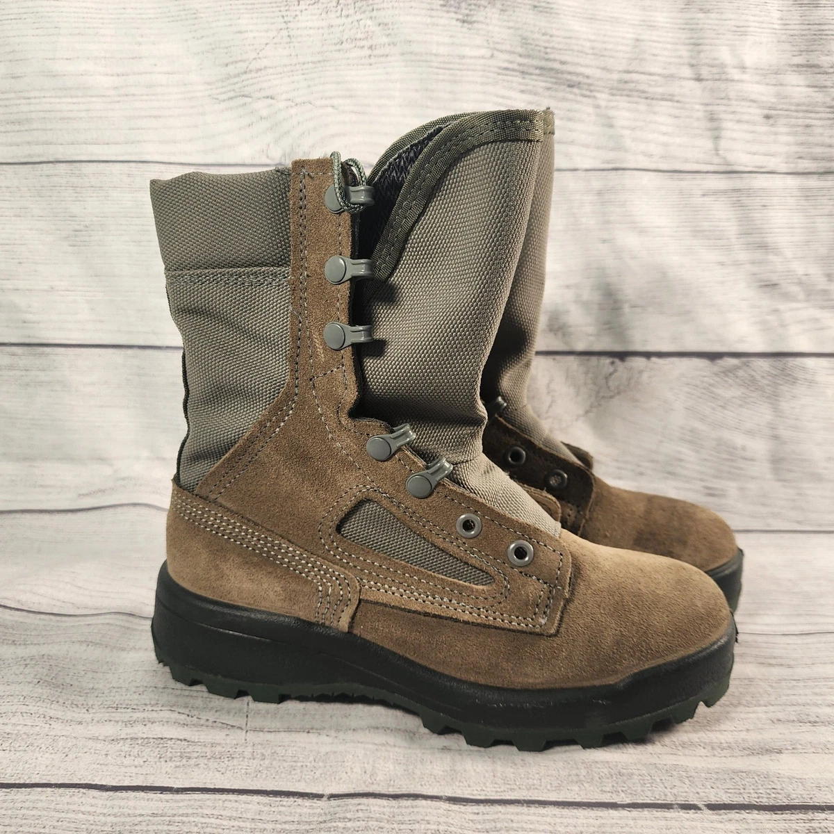 Belleville Military Combat Boots Size Men’s 5/Women’s 7  Gore‎ Tex Vibram BELLEVILLE GORE TEX VIBRAM BLACK LEATHER MILITARY BOOTS  main image 4