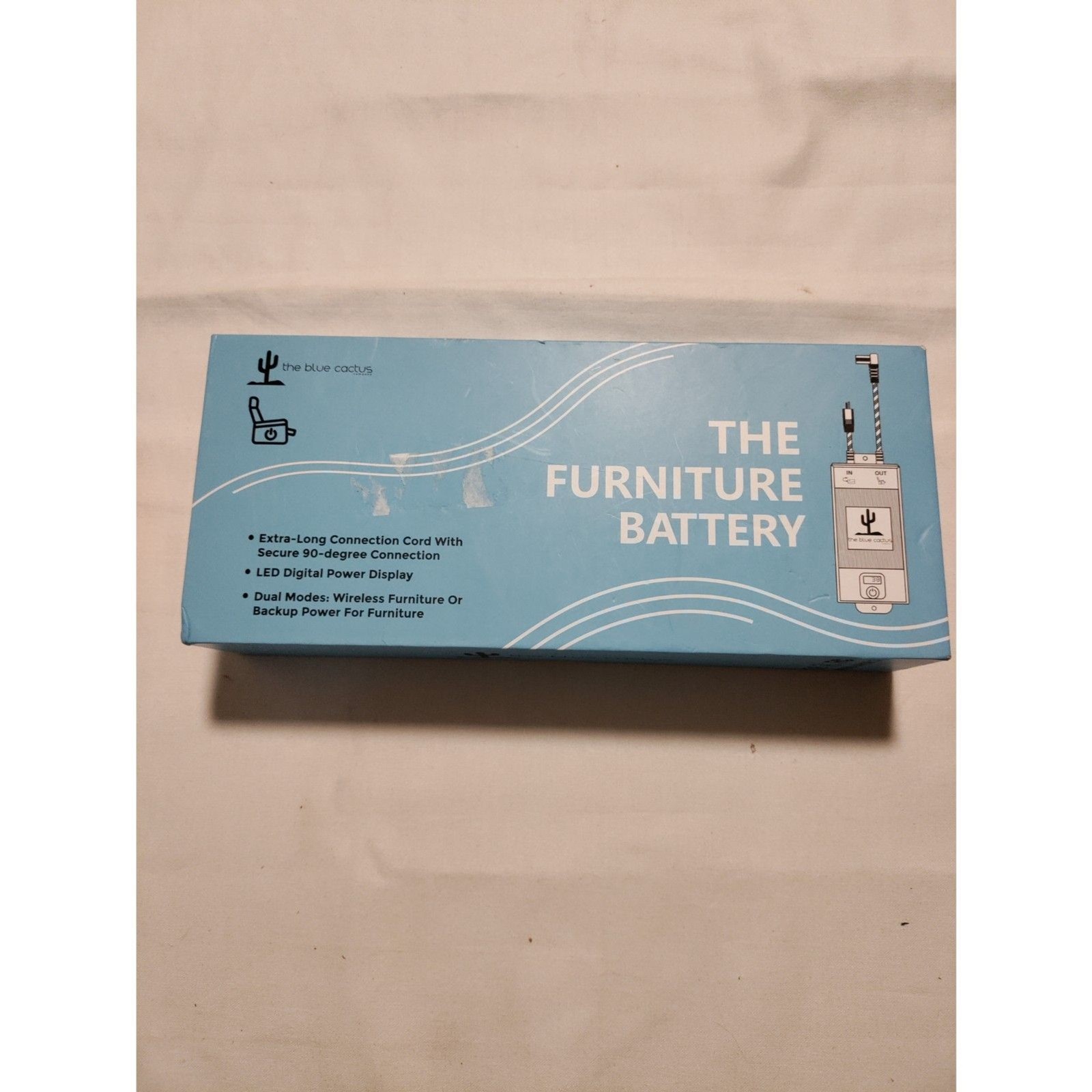 Universal Battery Pack for Reclining Furniture with LCD Disp