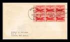 DR JIM STAMPS US COVER AIR MAIL 6C BOOKLET FDC SCOTT C39A HAND CANCEL