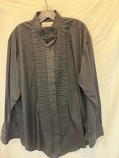 Chaplin Men s Tuxedo Shirt Black XL 32-33
