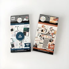 The Happy Planner Me & My Big Ideas & The Happy Planner Sticker Book Lot Of 2