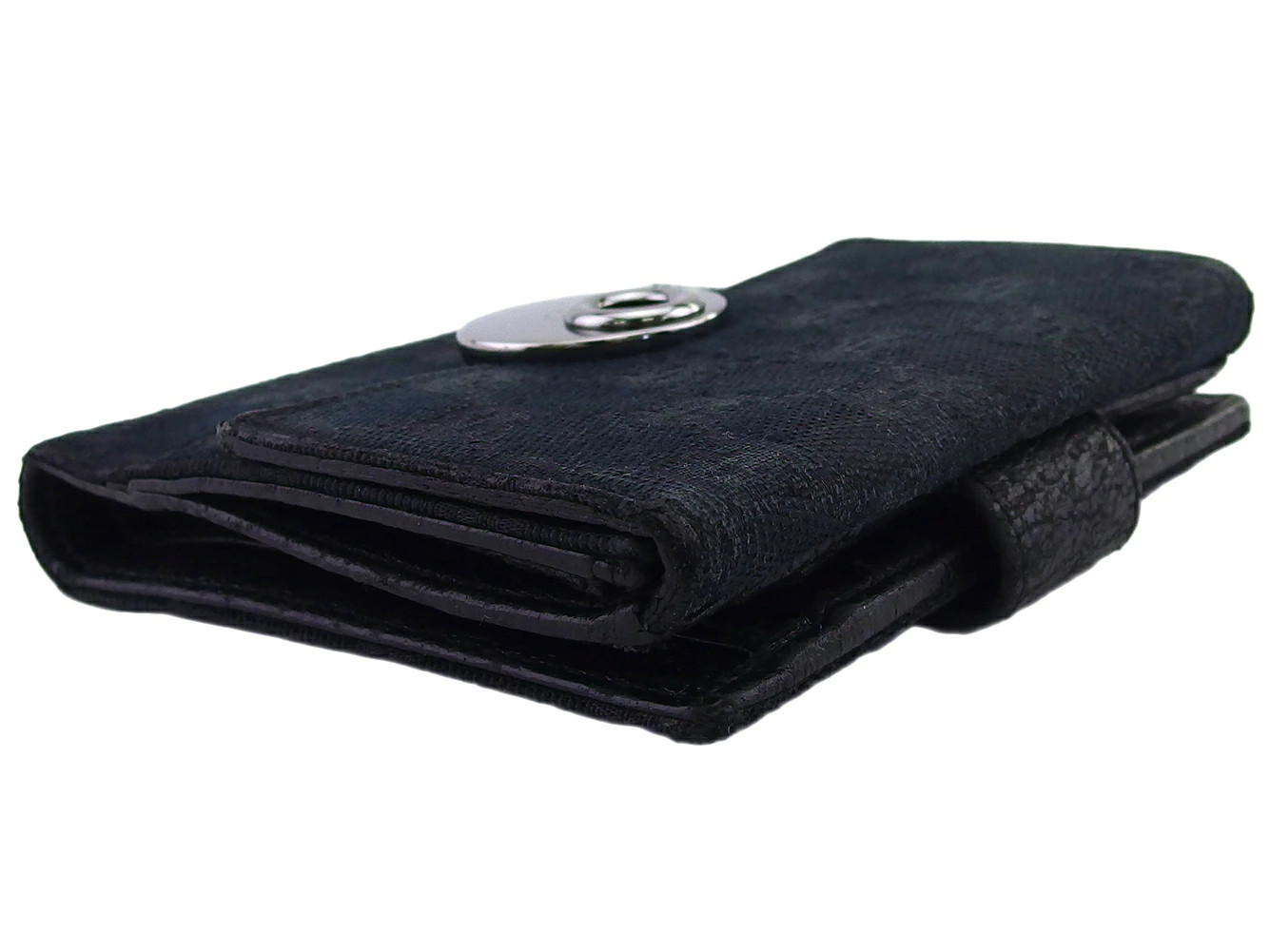 Gucci Bifold Wallet Wall GG Pattern Eclipse Black… - image 3