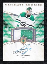 2020 Ultimate Collection Rookies 20/99 Tier 1 Jake Oettinger #188 Patch Auto sv0
