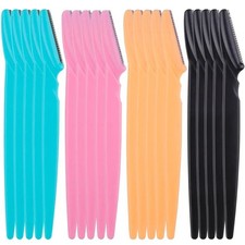 4PCS Eyebrow Razor Trimmer Face Shaver Hair Remover Women Facial Razor Mix Color