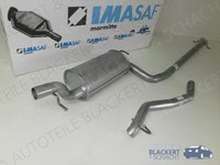 Imasaf Auspuffset für Ford Focus 1.8 Tdci 2002-2004| Mitteltopf + Endrohr