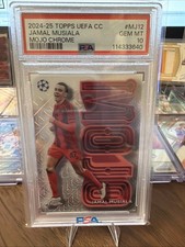 2022-23 Topps Jamal Musiala Platinum Curated UEFA Soccer Cards Checklist 10