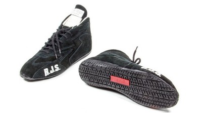 RJS 500020156 Redline Mid Top SFI 3.3/5 Black 10 Mens/11.5 Womens Driving Shoes