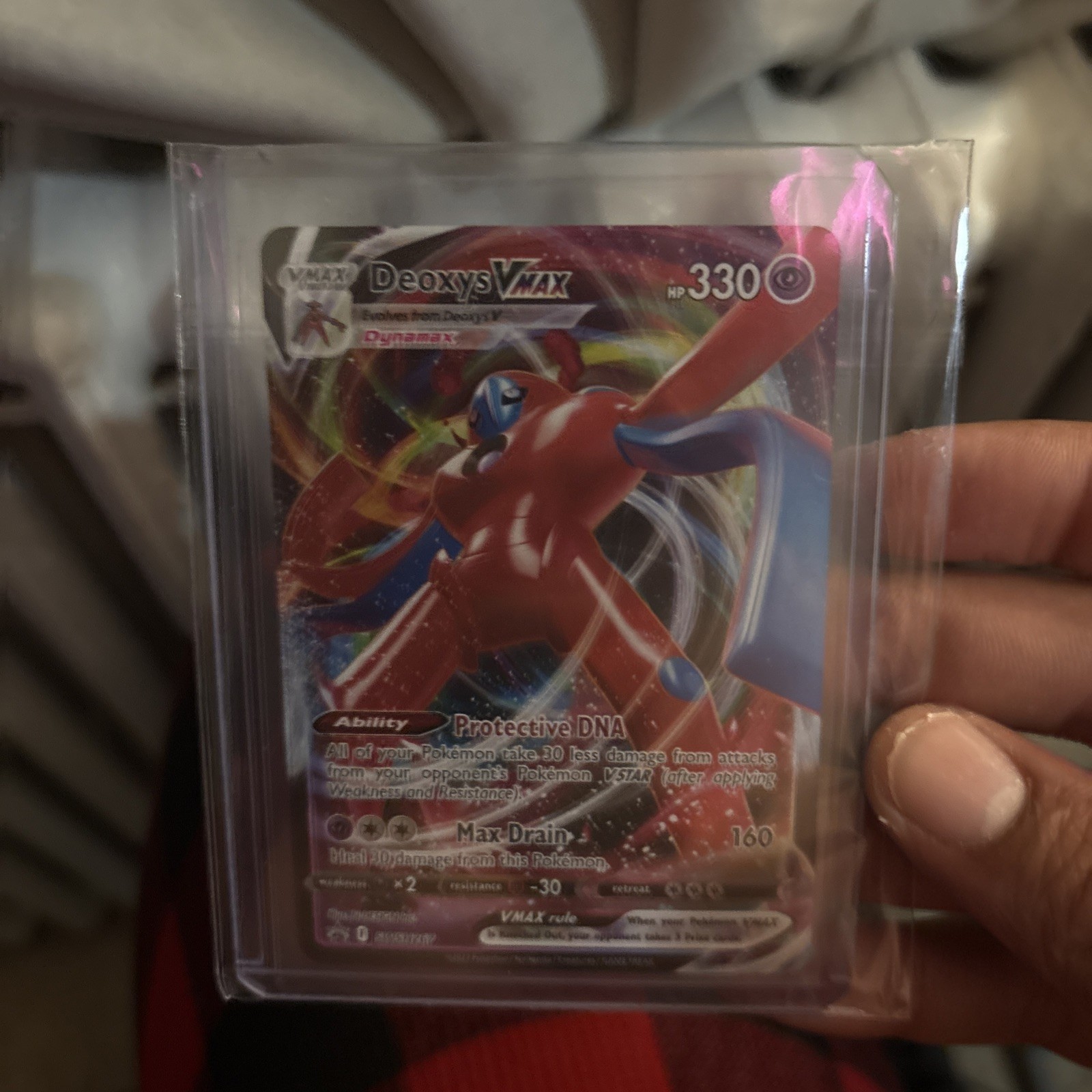 Deoxys VMAX SWSH267 SWSH: Sword & Shield Promo Cards Holo