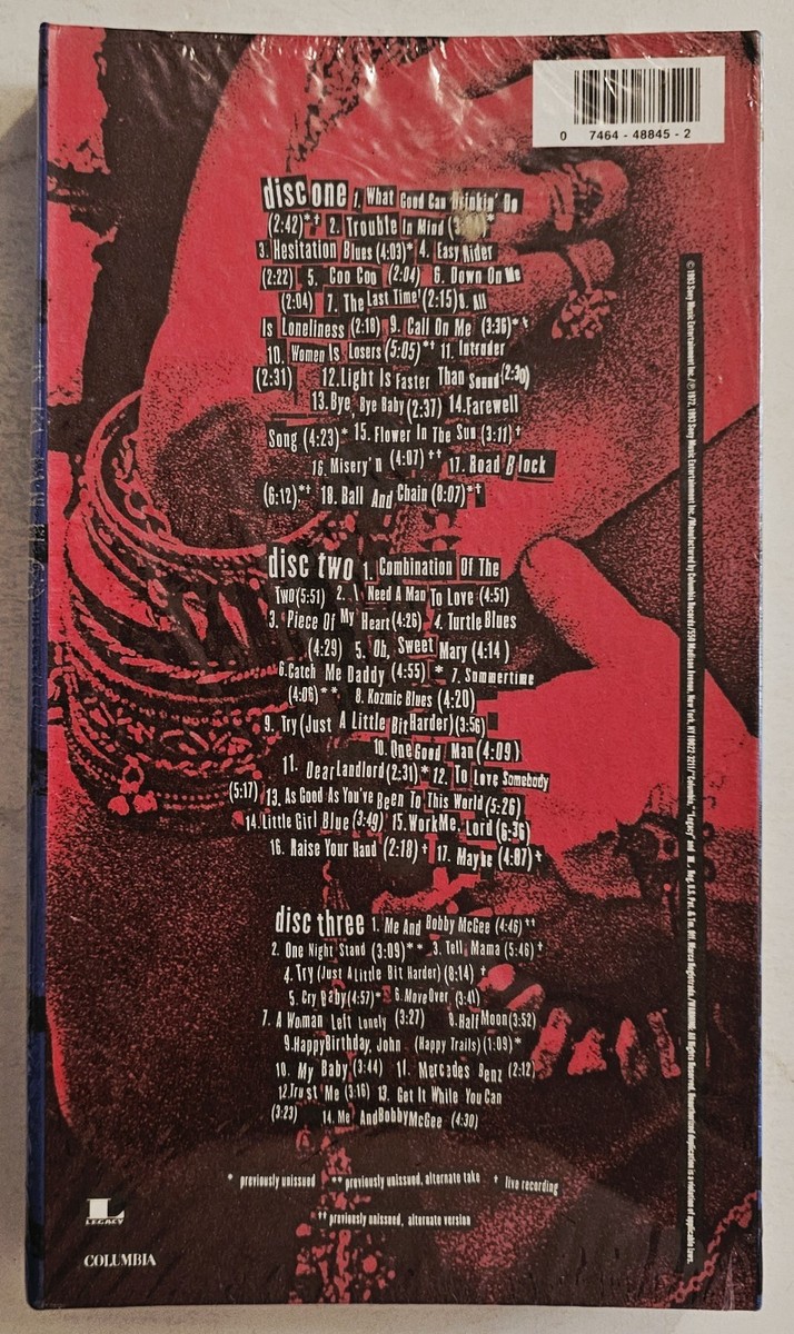 Janis [Box] by Janis Joplin (CD, Nov-1993, 3 Discs, Legacy) for