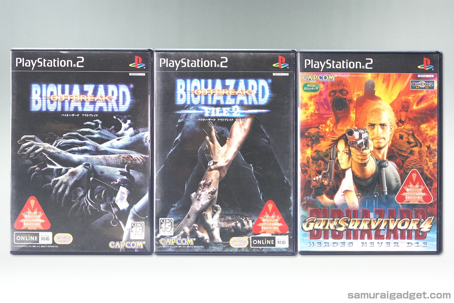 Resident Evil Outbreak 1+2 & Resident Evil: Dead Aim PS2 [Japon] PlayStation 2