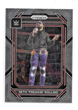 2023 PANINI PRIZM WWE SILVER PRIZM PARALLEL #137 SETH 