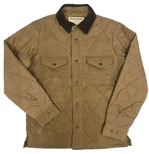 Filson Hyder Quilted Jac Shirt 20019390 Tan Khaki OG Waxed Jacket Yellowstone CC
