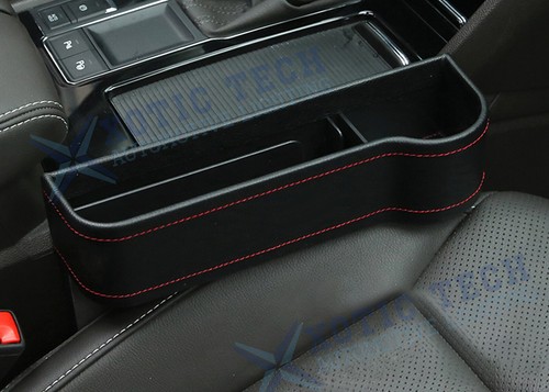 Car Seat Gap Leather Catcher Organizer Storage Cup Holder Pocket Stowing Right - Bild 10 von 10