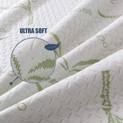 Bamboo Mattress Protector Hypoallergenic & Breathable Waterproof
