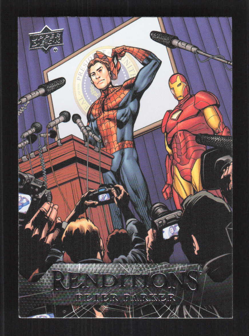 Peter Parker 2024 Upper Deck Marvel Spider-Man Renditions #36