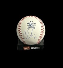 Houston Astros Chas McCormick signed MLB Baseball with w/PSA Cert