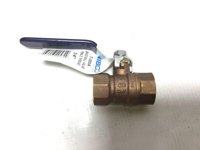 NIBCO T-580A 3/4'' Threaded Ball Valve FBB Conventional Port (12pcs/bx)