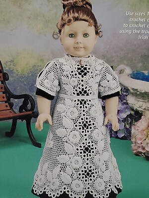 ANNIE S ATTIC IRISH CROCHET DOLL DESIGN FOR 17'' DOLL BY NANCY NEHRING 2001